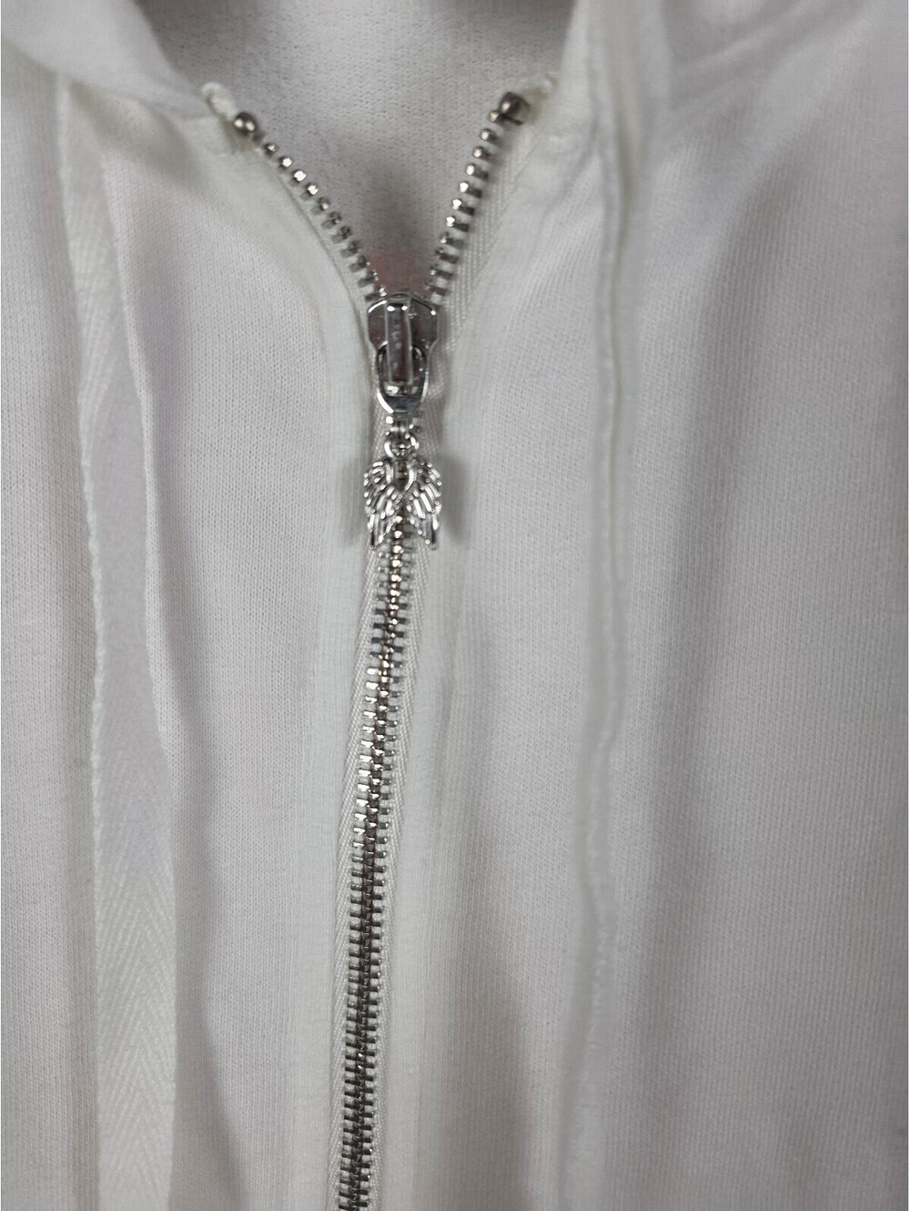 Victorias Secret Gradient GLITTER BLING ANGELS Wings Hoodie Jacket medium - Picture 3 of 5